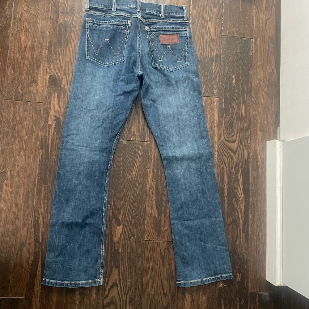 Men's Bootcut Jeans - Classic Blue Denim